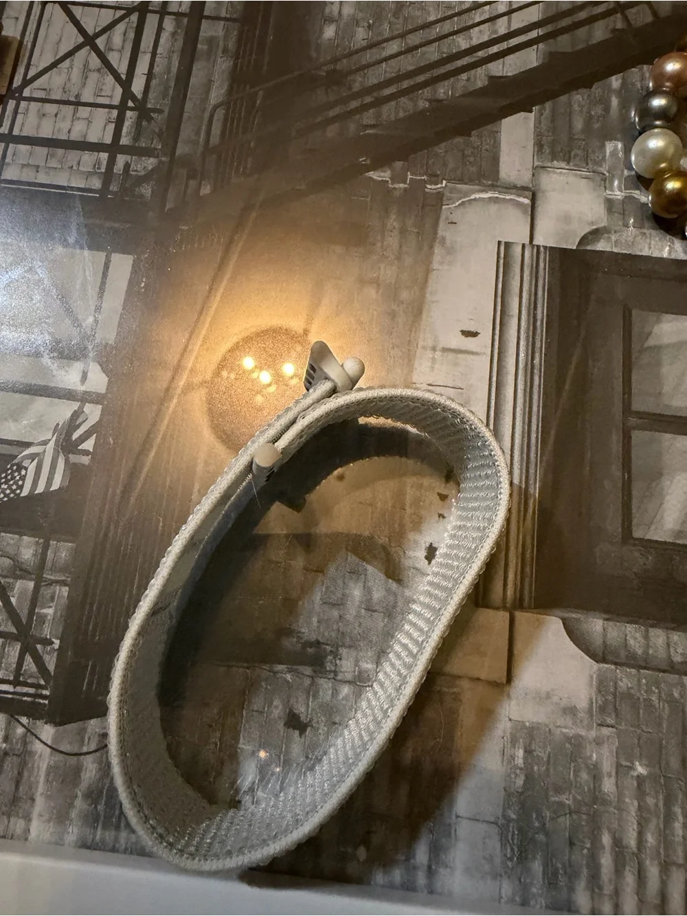 Apple Watch Nike Sport Loop Band in Light Cream and White